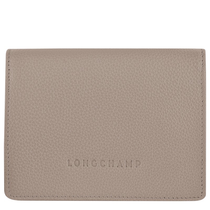 Longchamp Le Foulonné Wallet Turtledove | XKYH94835