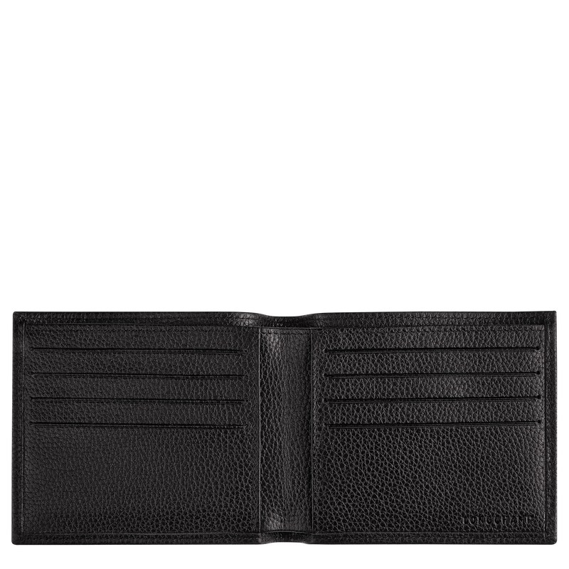 Longchamp Le Foulonné Wallet Zwart | JZLD76231