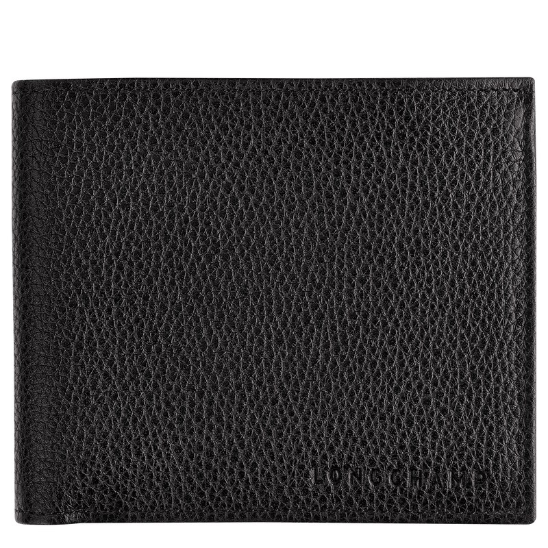 Longchamp Le Foulonné Wallet Zwart | JZLD76231