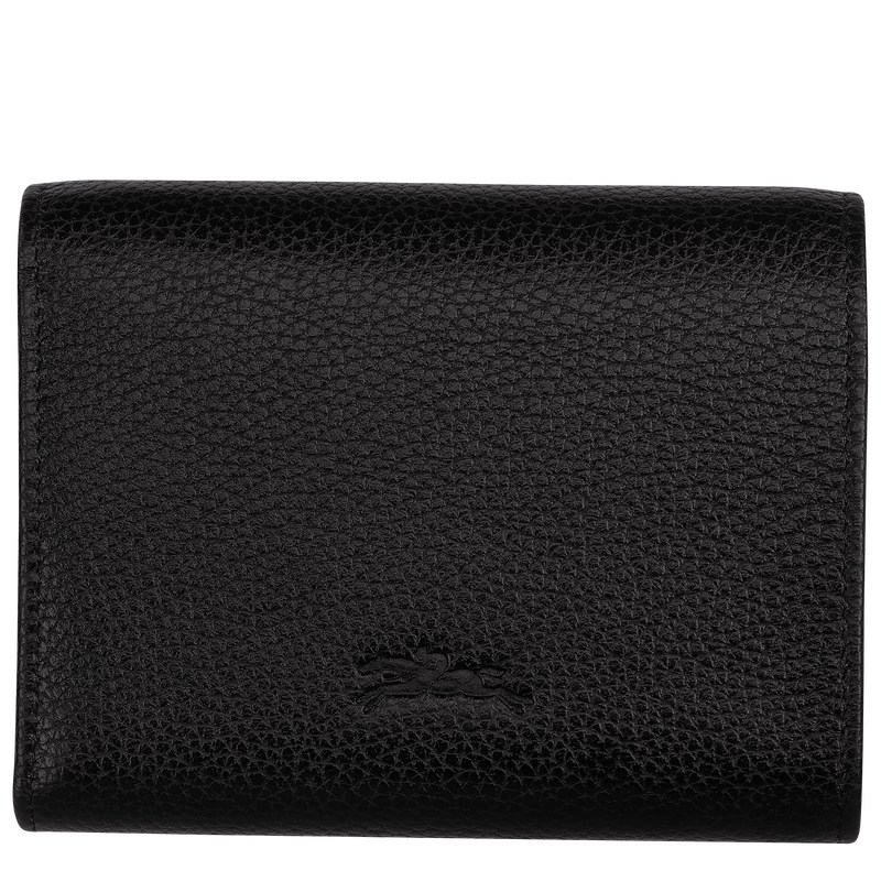 Longchamp Le Foulonné Wallet Zwart | MUAF36940