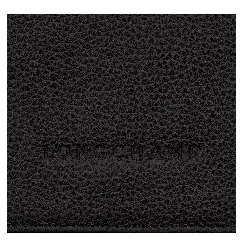 Longchamp Le Foulonné Wallet Zwart | MUAF36940