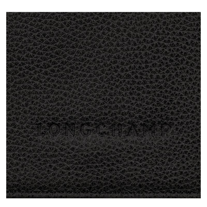 Longchamp Le Foulonné Wallet Zwart | NFVR96270