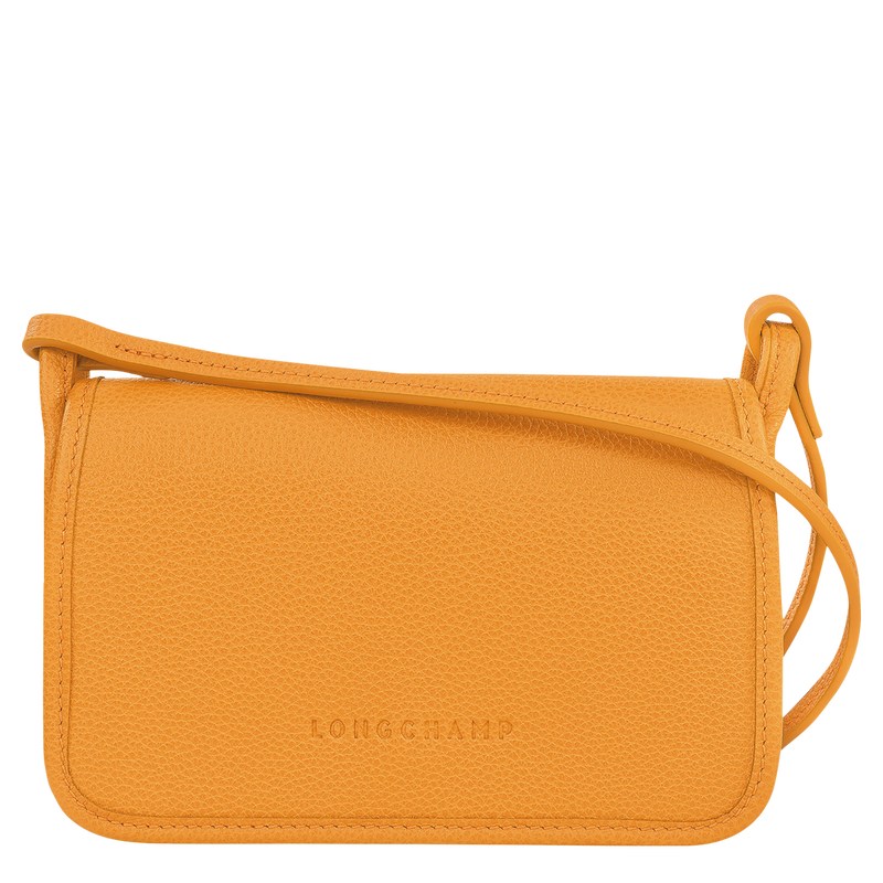 Longchamp Le Foulonné Xs Clutch Abrikoos | QBTM83097