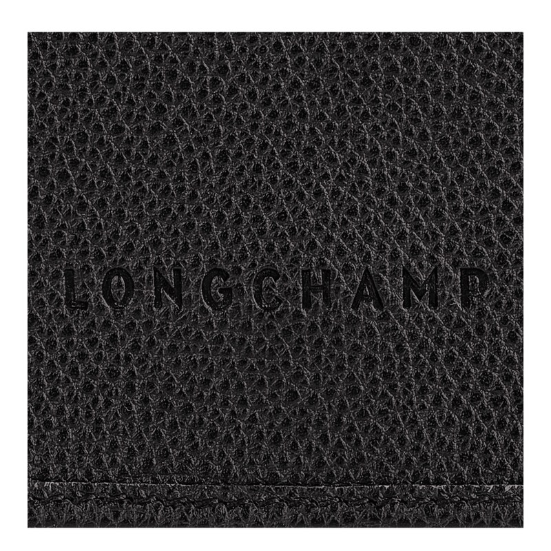 Longchamp Le Foulonné Xs Clutch Zwart | ZXDF60912