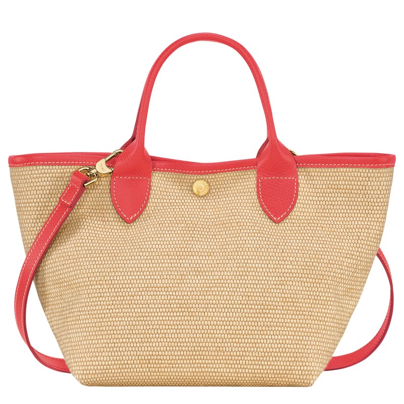 Longchamp Le Panier Pliage S Basket Bag Strawberry | AVYW30587