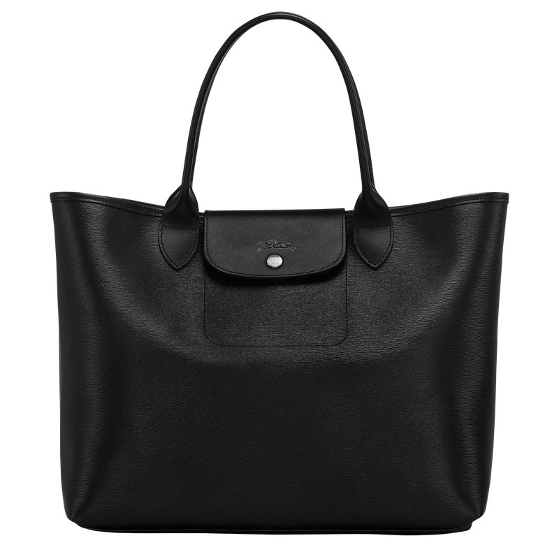 Longchamp Le Pliage City L Tote Bag Zwart | LHAE31497