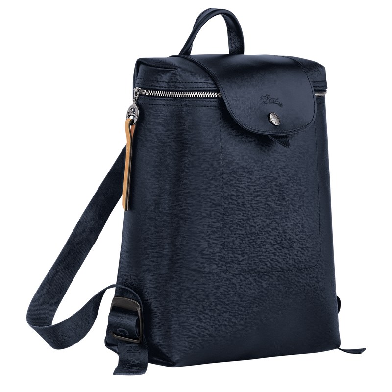 Longchamp Le Pliage City M Backpack Donkerblauw | NWZS40763