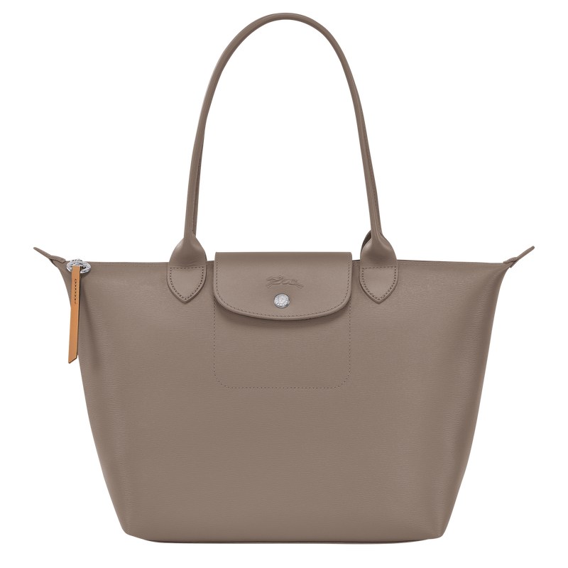 Longchamp Le Pliage City M Tote Bag Taupe | PXGY81093