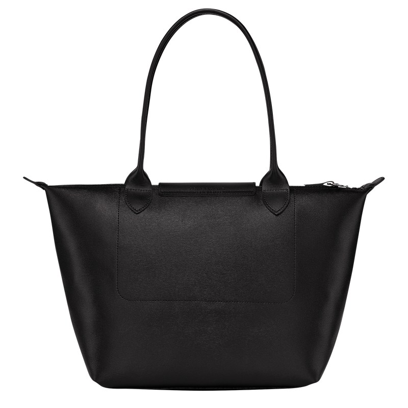 Longchamp Le Pliage City M Tote Bag Zwart | BNKS65149