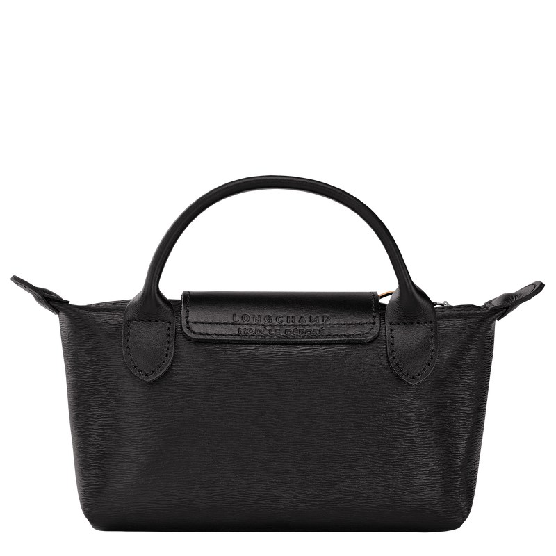 Longchamp Le Pliage City Pouch With Handle Zwart | YJLC26974