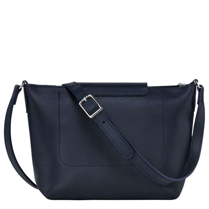 Longchamp Le Pliage City Xs Crossbody Bag Donkerblauw | DLQT59463