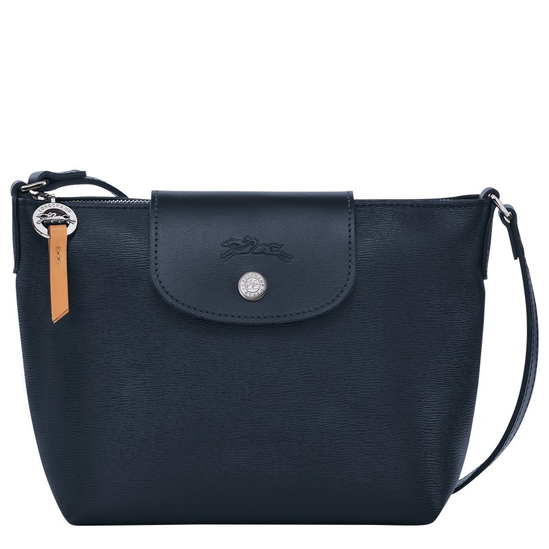 Longchamp Le Pliage City Xs Crossbody Bag Donkerblauw | DLQT59463