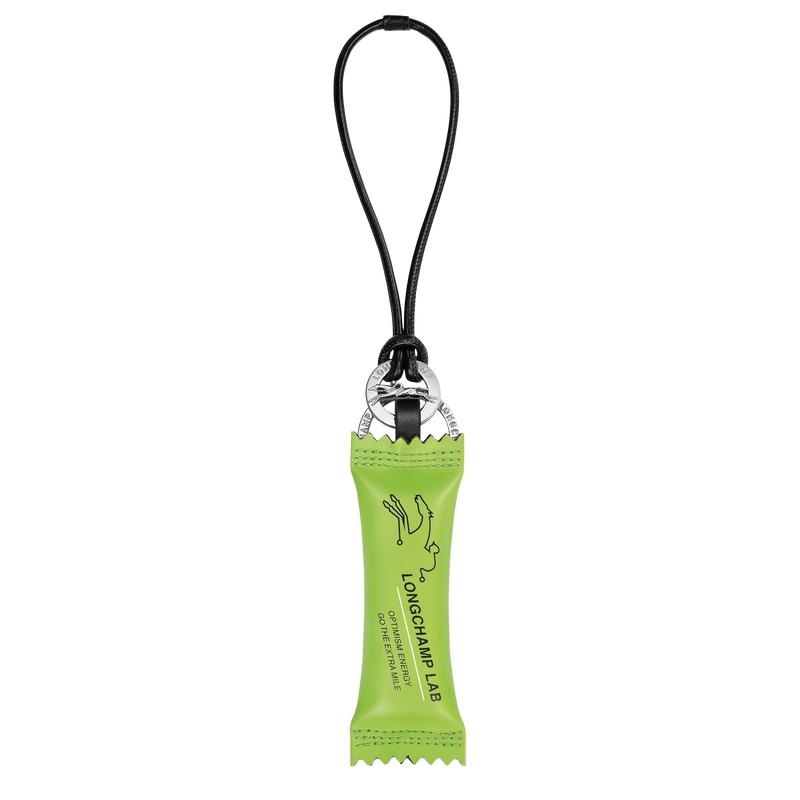 Longchamp Le Pliage Energy Key Ring Groen Licht | ENHO65834