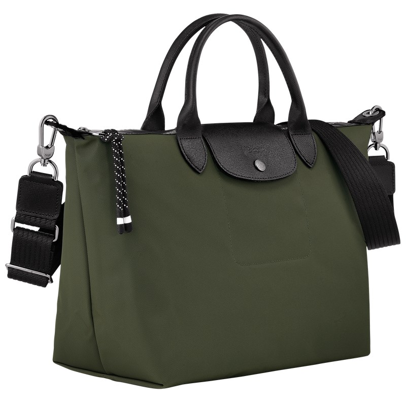 Longchamp Le Pliage Energy L Handbag Khaki | RCYX87513