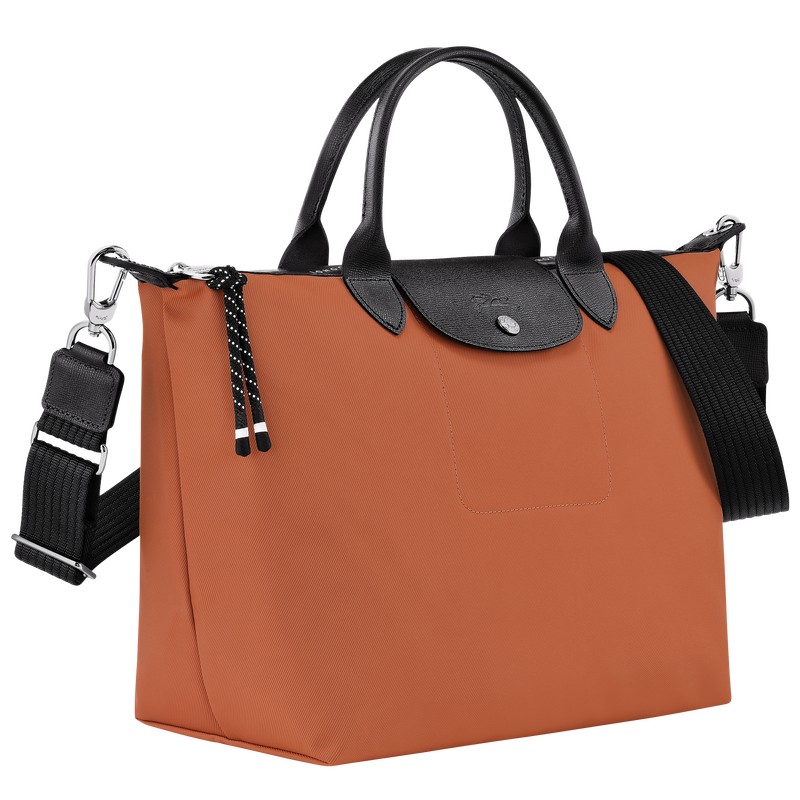 Longchamp Le Pliage Energy L Handbag Sienna | YHAK19708