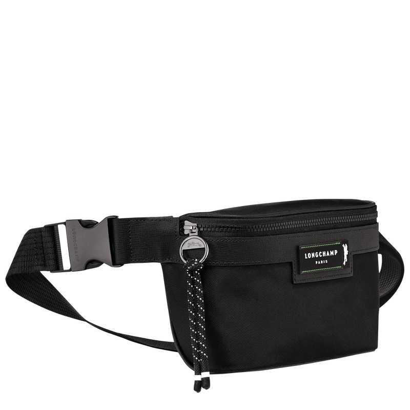 Longchamp Le Pliage Energy M Belt Bag Zwart | VRCM23596