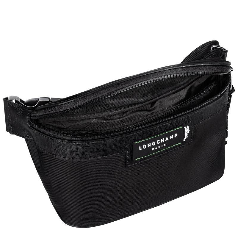 Longchamp Le Pliage Energy M Belt Bag Zwart | VRCM23596