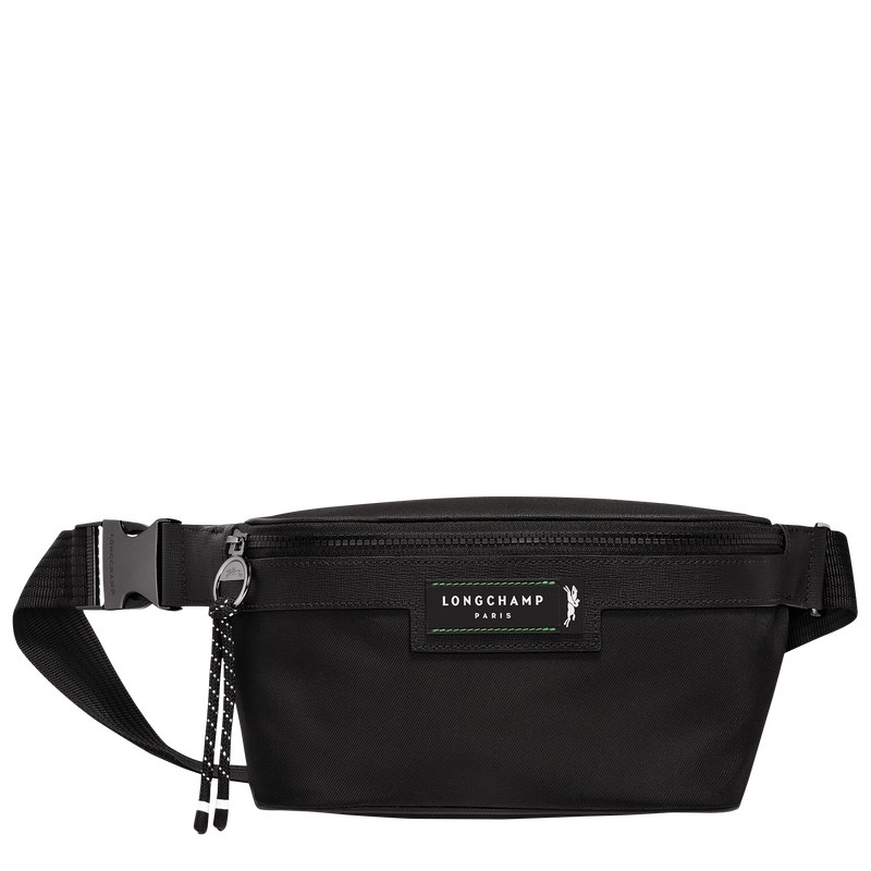 Longchamp Le Pliage Energy M Belt Bag Zwart | VRCM23596