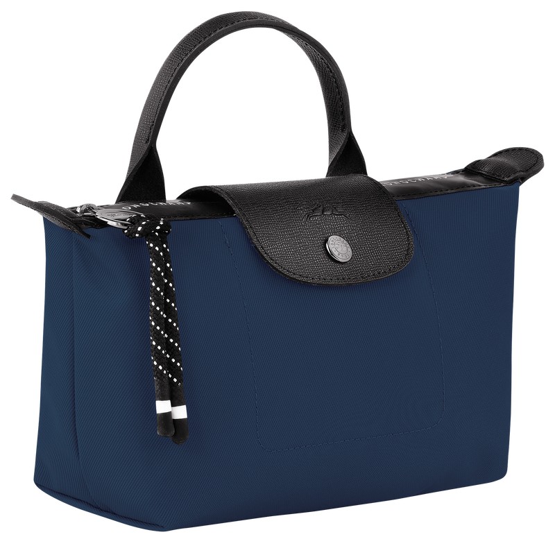 Longchamp Le Pliage Energy Pouch Donkerblauw | FQUH78954