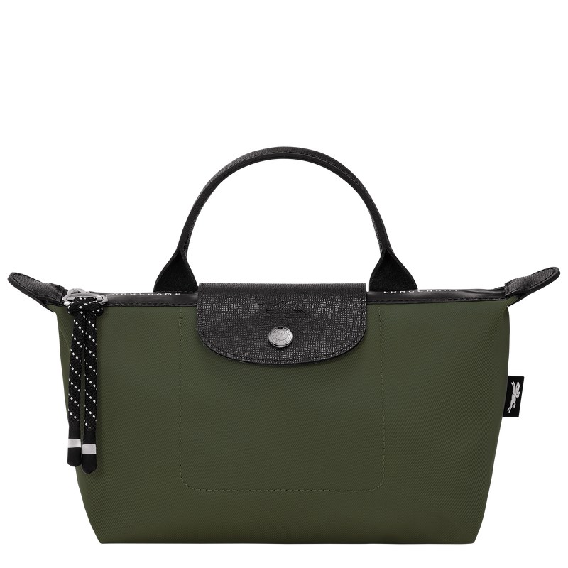 Longchamp Le Pliage Energy Pouch Khaki | FBLK20438