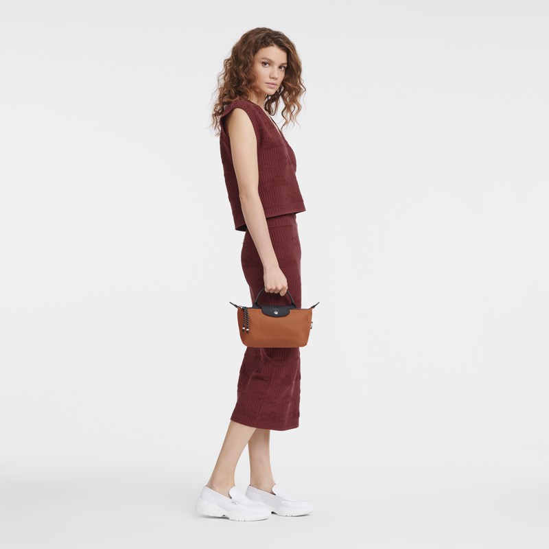 Longchamp Le Pliage Energy Pouch Sienna | KDHW80759