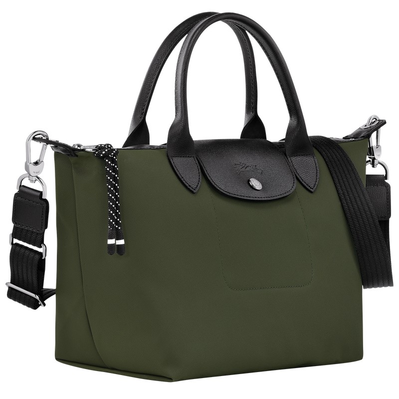 Longchamp Le Pliage Energy S Handbag Khaki | YCVG17085