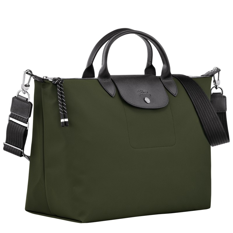 Longchamp Le Pliage Energy Xl Handbag Khaki | XQSH15692