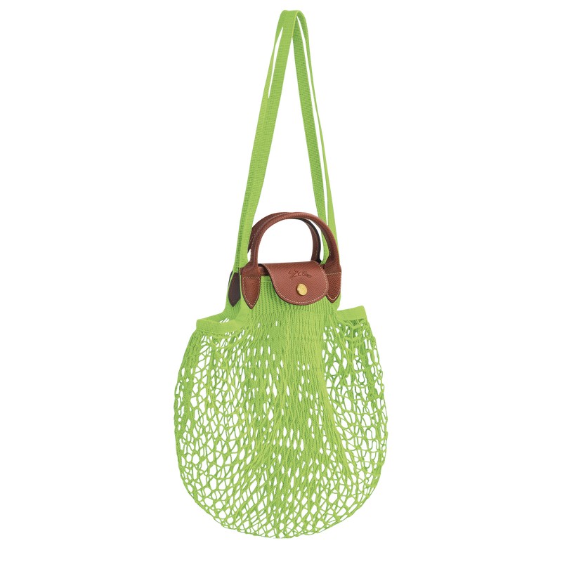 Longchamp Le Pliage Filet L Mesh Bag Groen Licht | DCTY02813