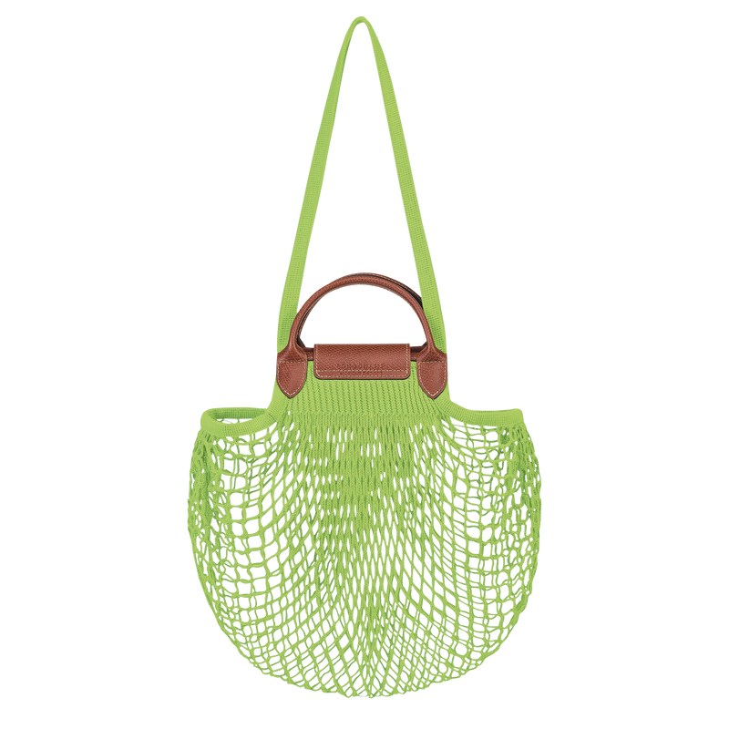 Longchamp Le Pliage Filet L Mesh Bag Groen Licht | DCTY02813