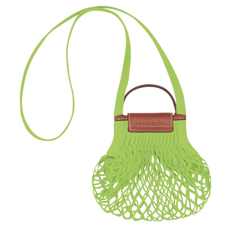 Longchamp Le Pliage Filet Xs Mesh Bag Groen Licht | UZNA12685