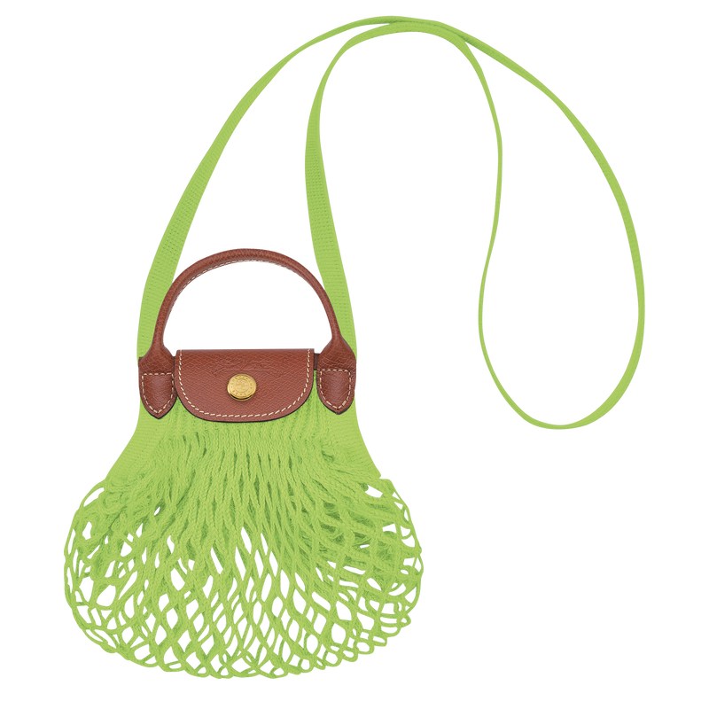 Longchamp Le Pliage Filet Xs Mesh Bag Groen Licht | UZNA12685