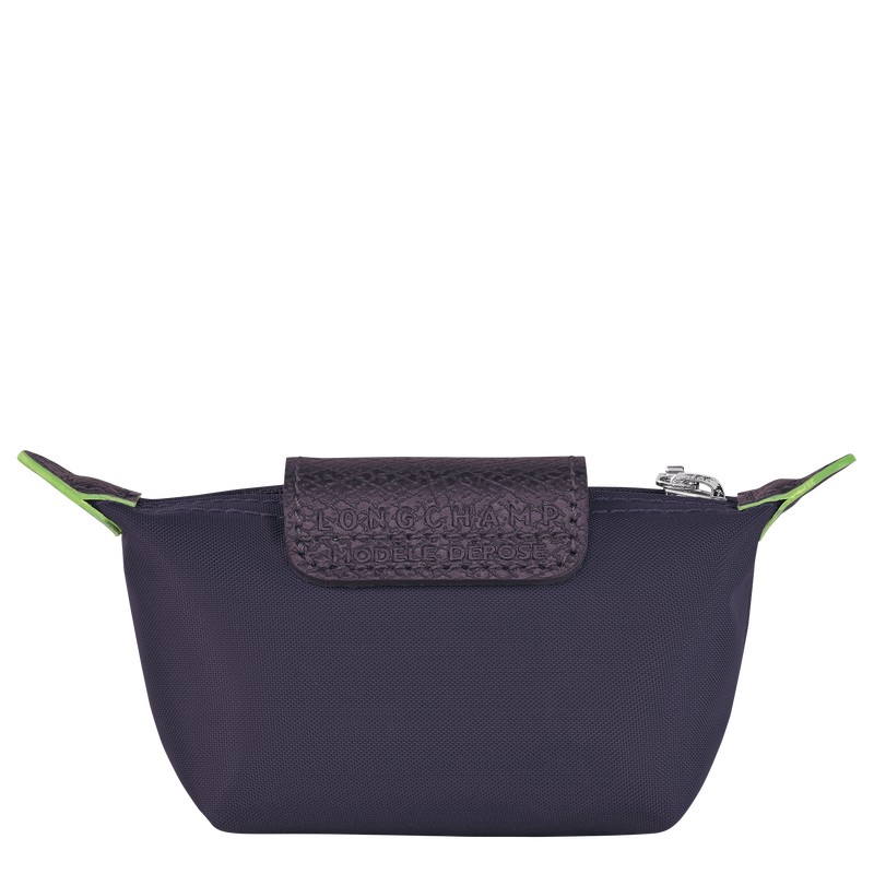 Longchamp Le Pliage Green Coin Purse Bilberry | VIJU98260