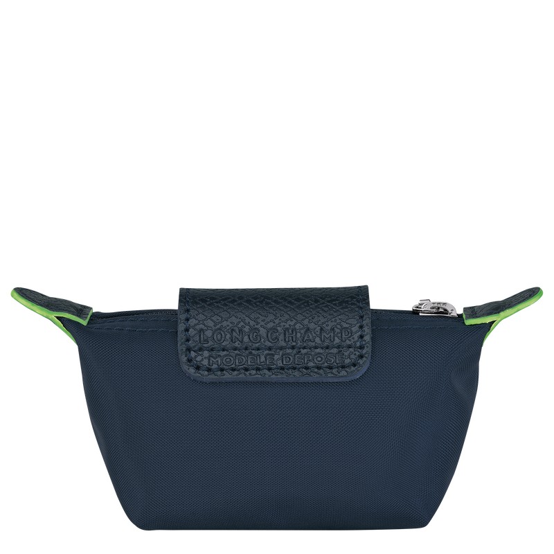 Longchamp Le Pliage Green Coin Purse Donkerblauw | WOHP12974