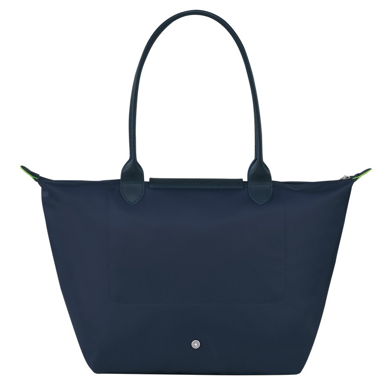 Longchamp Le Pliage Green L Tote Bag Donkerblauw | DCPT42037