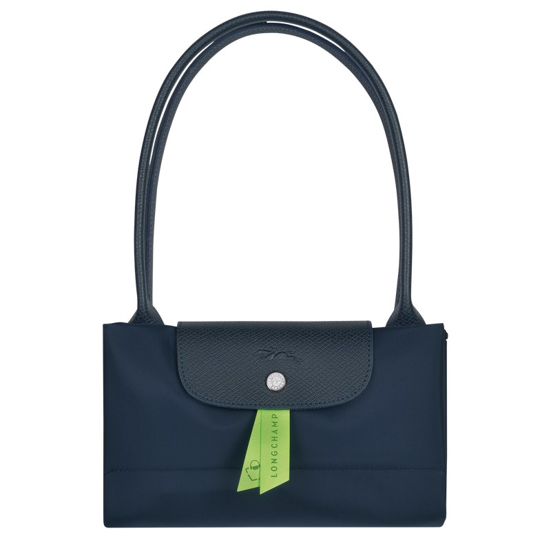 Longchamp Le Pliage Green L Tote Bag Donkerblauw | DCPT42037