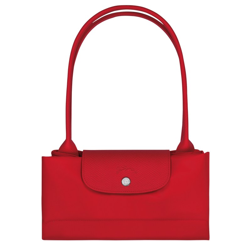 Longchamp Le Pliage Green L Tote Bag Tomato | PGZI43120