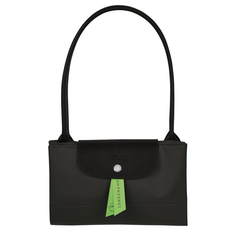 Longchamp Le Pliage Green L Tote Bag Zwart | LAUM61754