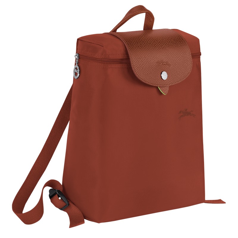 Longchamp Le Pliage Green M Backpack Chestnut | LDXI47918