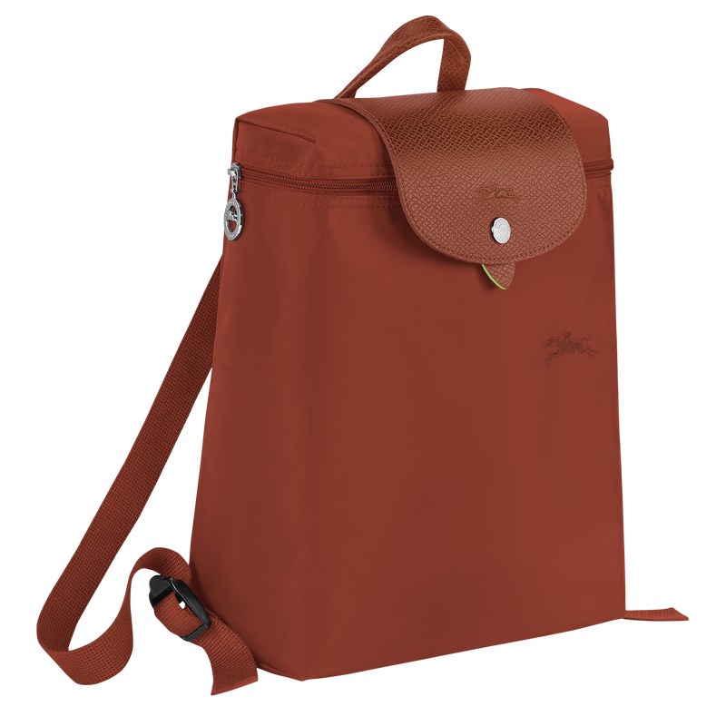 Longchamp Le Pliage Green M Backpack Chestnut | YXPA68490