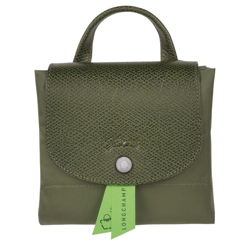 Longchamp Le Pliage Green M Backpack Forest | XPGJ16427