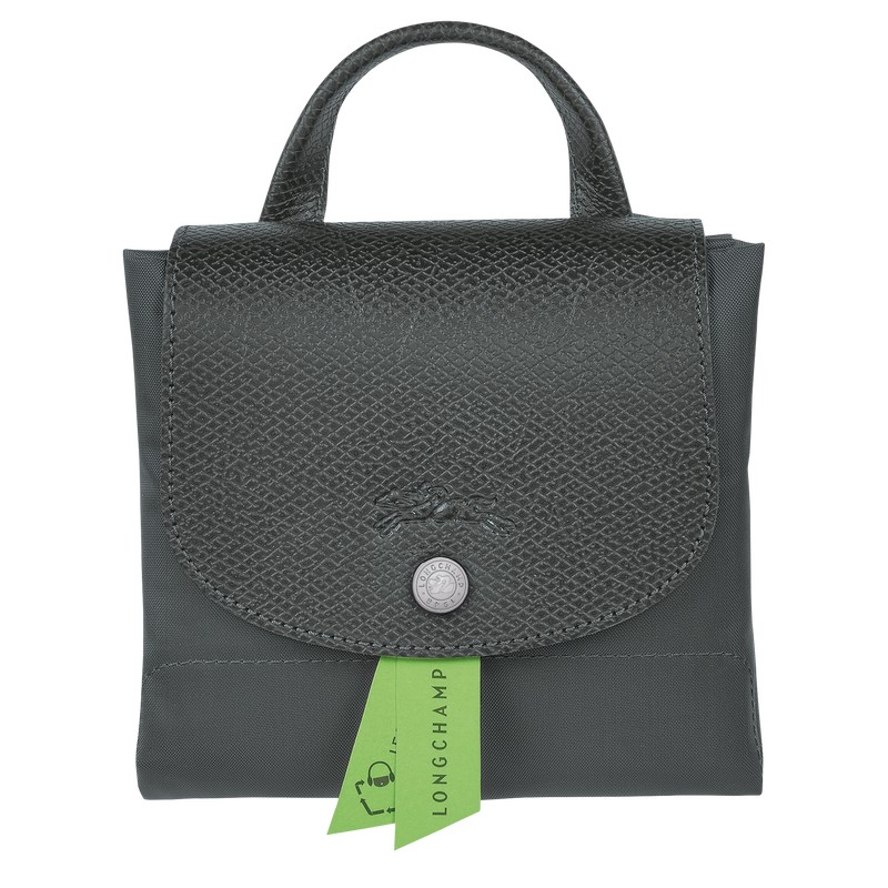 Longchamp Le Pliage Green M Backpack Graphite | KUWG96015