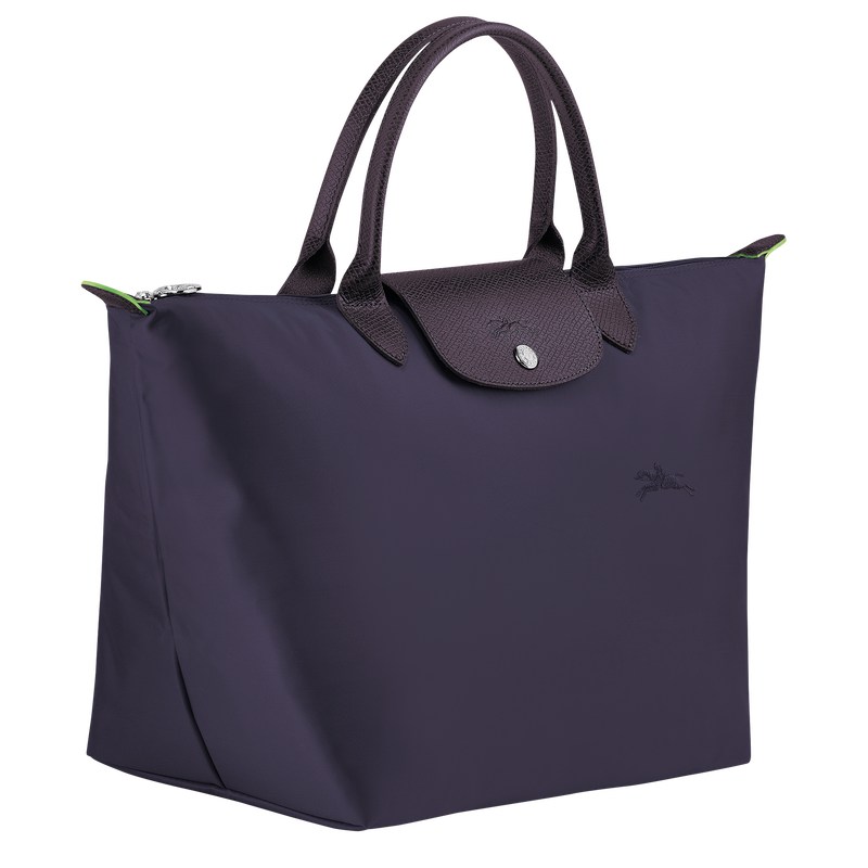 Longchamp Le Pliage Green M Handbag Bilberry | XYGB62910