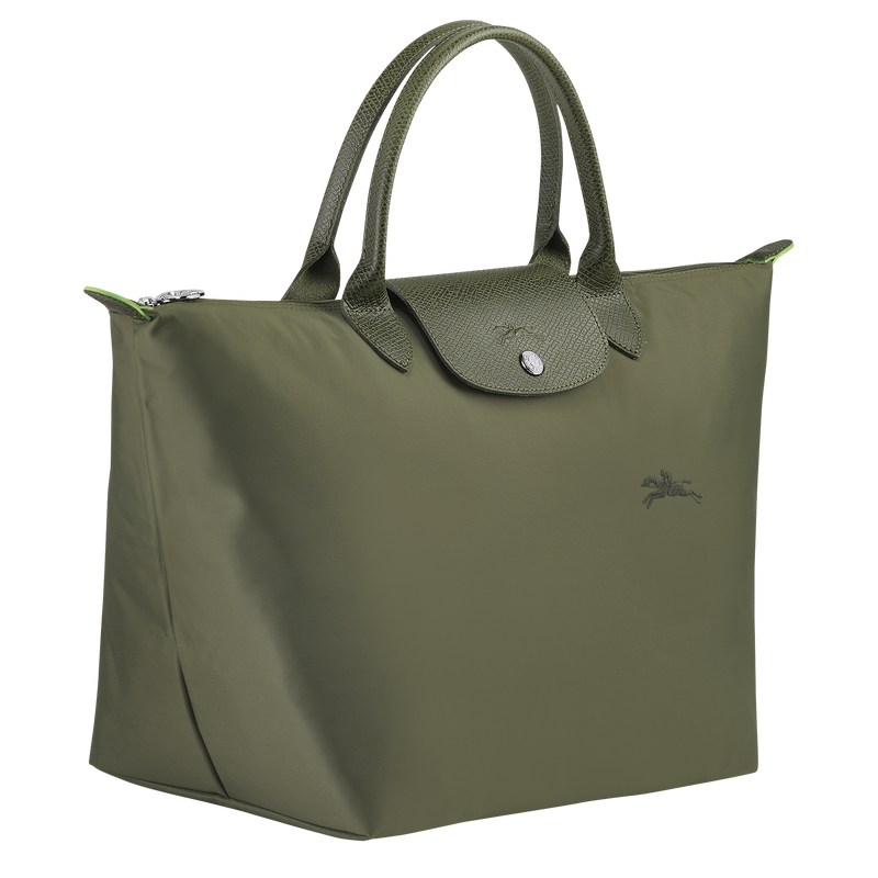 Longchamp Le Pliage Green M Handbag Forest | UMQI60384