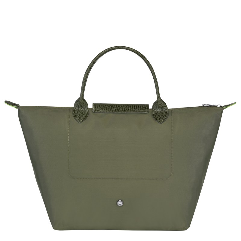 Longchamp Le Pliage Green M Handbag Forest | UMQI60384