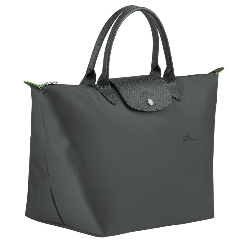 Longchamp Le Pliage Green M Handbag Graphite | VPAR23790