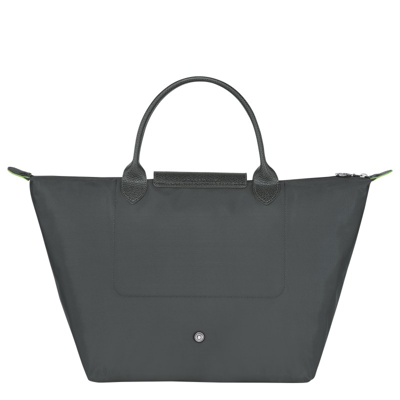 Longchamp Le Pliage Green M Handbag Graphite | VPAR23790