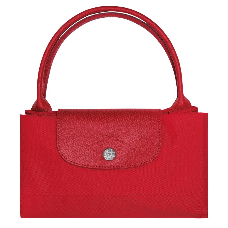 Longchamp Le Pliage Green M Handbag Tomato | KXNG58973