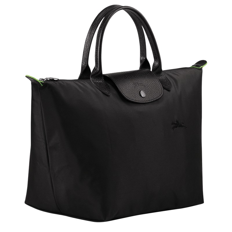 Longchamp Le Pliage Green M Handbag Zwart | TCMI94310