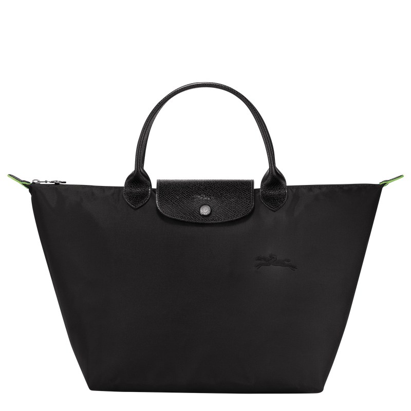 Longchamp Le Pliage Green M Handbag Zwart | TCMI94310