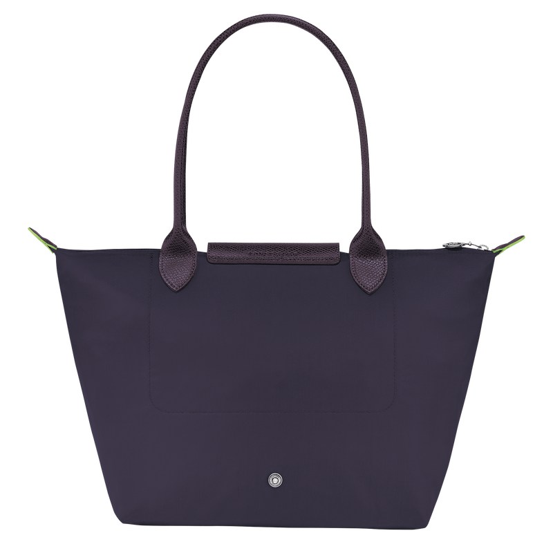 Longchamp Le Pliage Green M Tote Bag Bilberry | NOBM61385